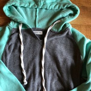 Two toned hoodie